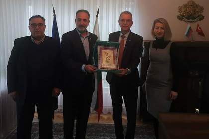 Среща с представители на Групата за приятелство на балканските страни – Сдружение „Клуб на младежта и спорта“ – гр. Одрин